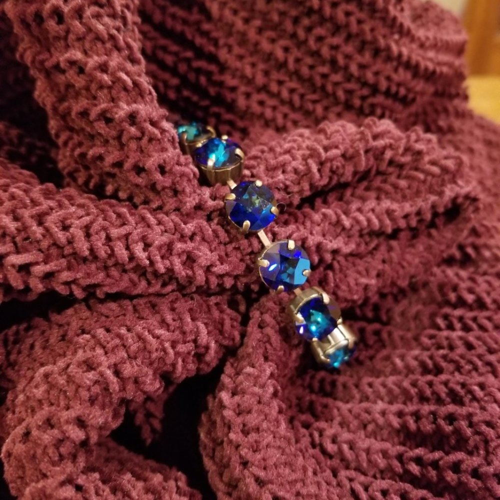 COPY - Stunning Sabika bracelet deep blue blue bl…